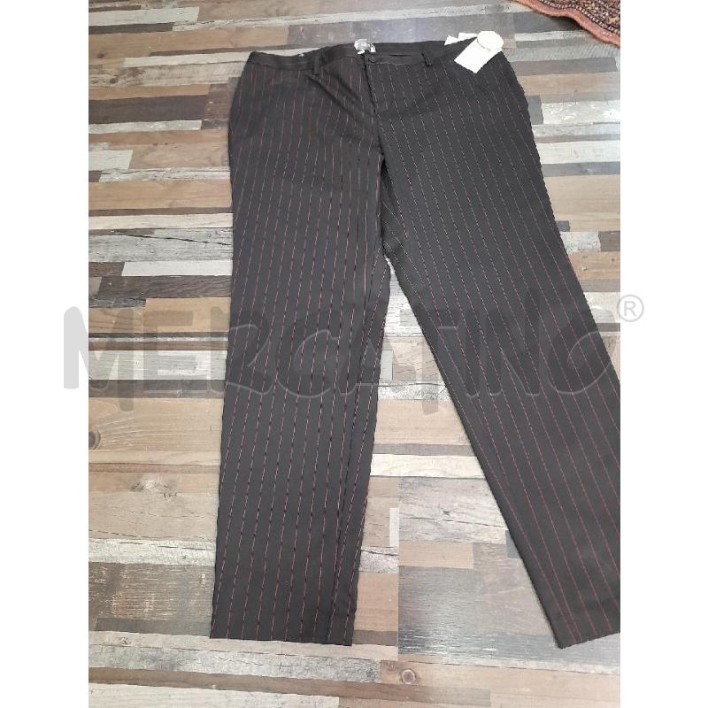 PANTALONE DONNA OLTRE NERO RIGHINE ROSSE TG GRANDE | Mercatino dell'Usato Montesilvano 2
