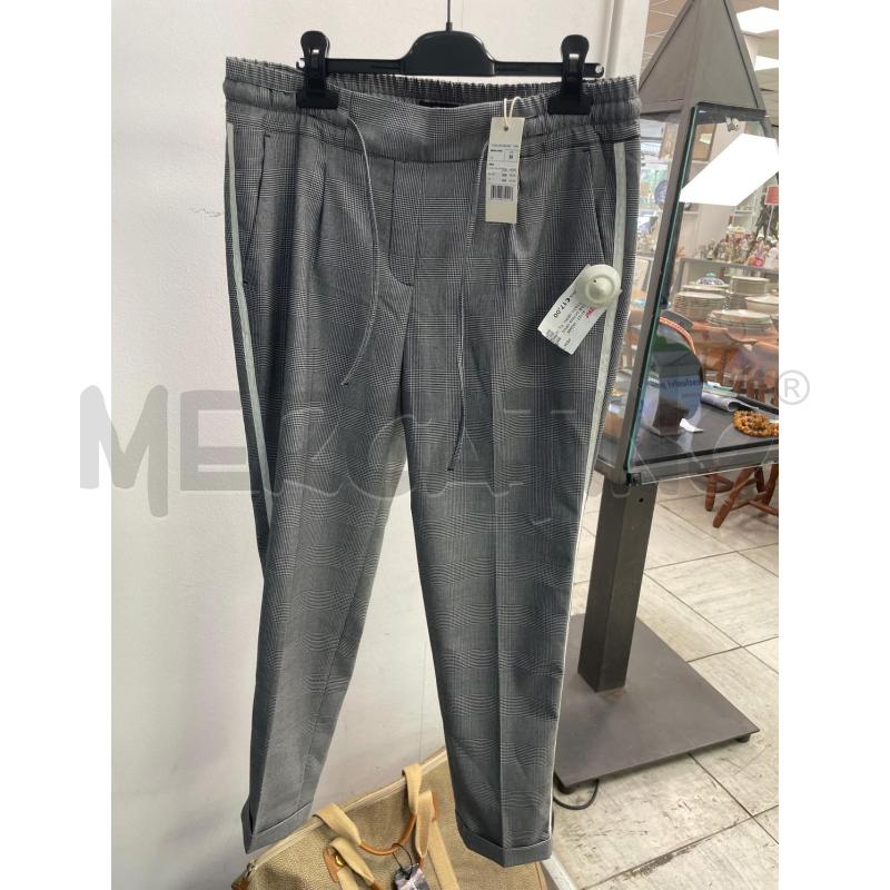 PANTALONE DONNA OPUS QUADRETTATO NERO BIANCO  | Mercatino dell'Usato Montesilvano 1