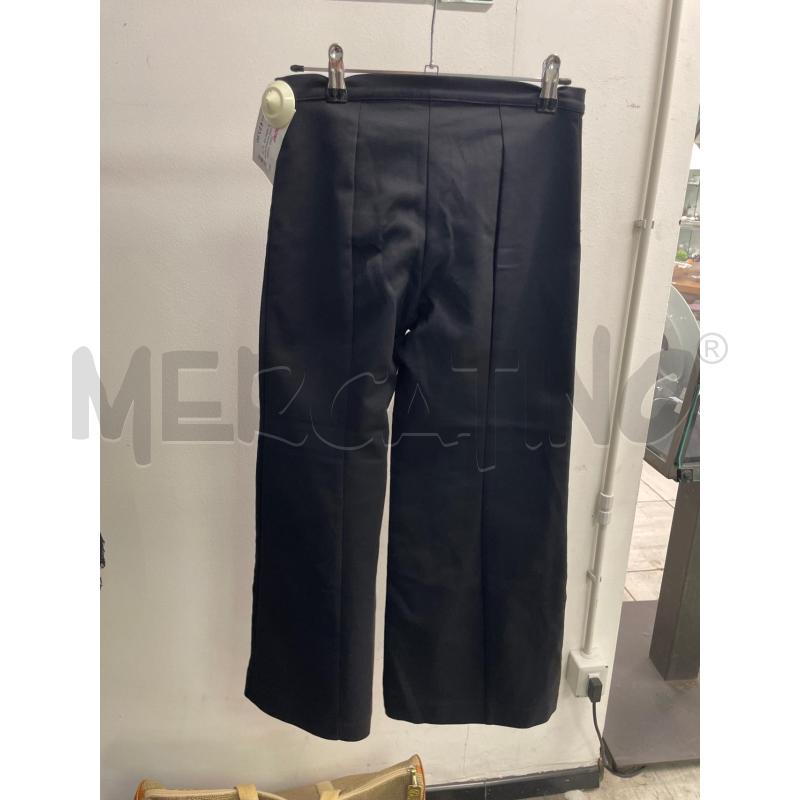 PANTALONE DONNA PATRIZIA PEPE NERO PALAZZO CORTO | Mercatino dell'Usato Montesilvano 2