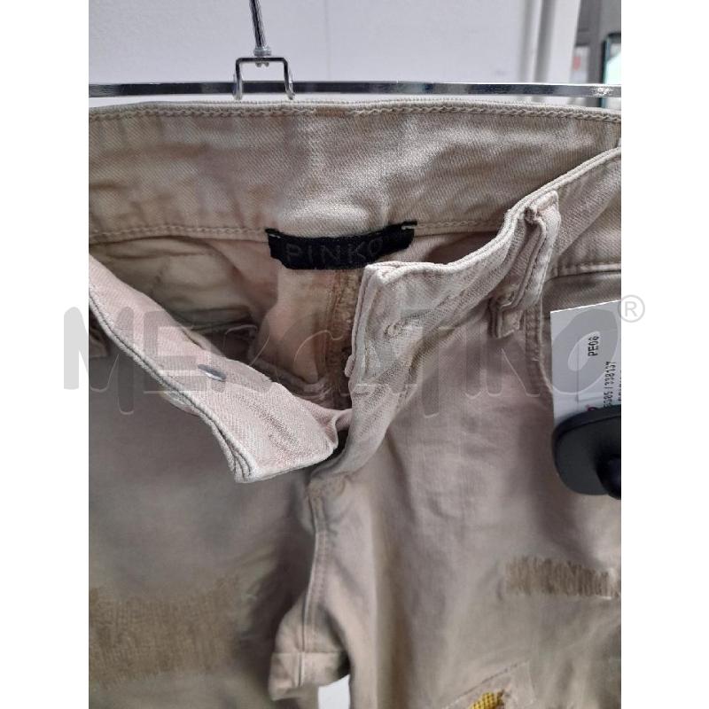 PANTALONE DONNA PINKO BEIGE  | Mercatino dell'Usato Montesilvano 2