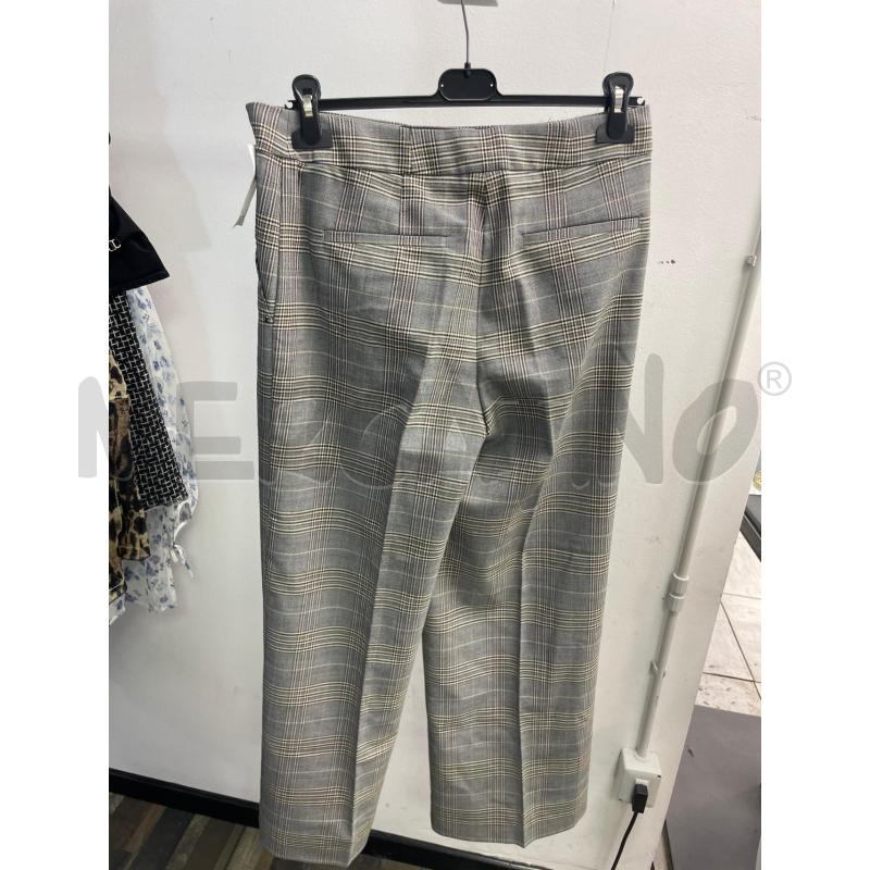 PANTALONE DONNA QUADRI GRIGIO GIALLO  | Mercatino dell'Usato Montesilvano 2
