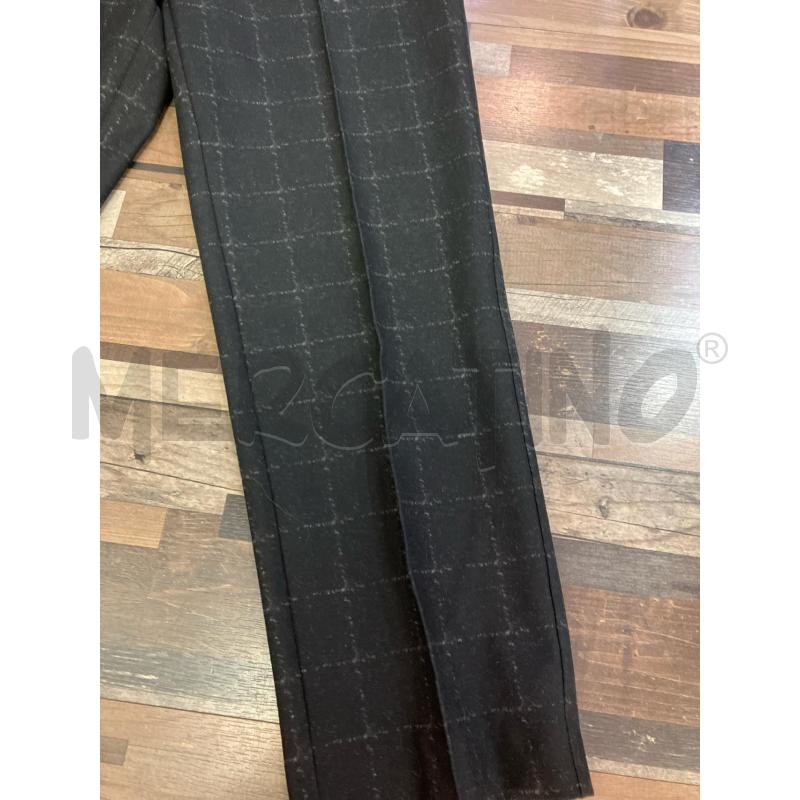 PANTALONE DONNA QUADRI NERO BLU BLUKEY TG 42 | Mercatino dell'Usato Montesilvano 2