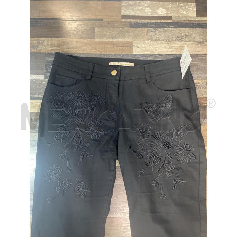 PANTALONE DONNA ROBERTO CAVALLI NERO  TG 46 | Mercatino dell'Usato Montesilvano 2