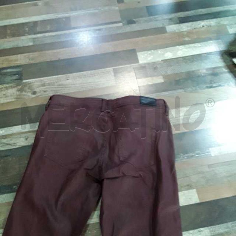 PANTALONE DONNA ROSSO SCURO BURBERRY BRIT | Mercatino dell'Usato Montesilvano 4