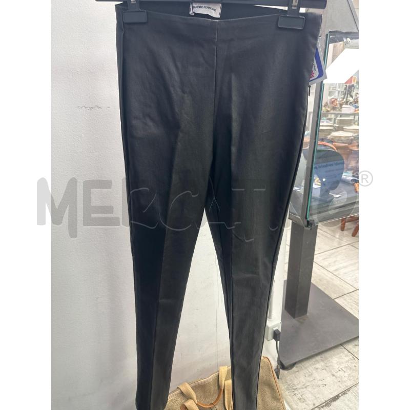 PANTALONE DONNA SANDRO FERRONE NERO | Mercatino dell'Usato Montesilvano 1
