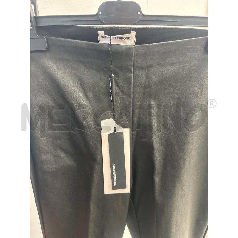 PANTALONE DONNA SANDRO FERRONE NERO | Mercatino dell'Usato Montesilvano 2