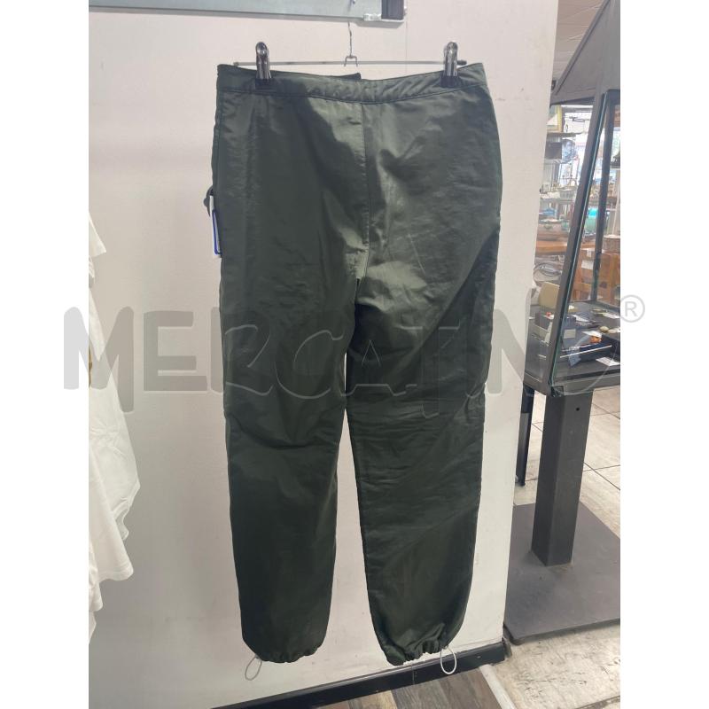 PANTALONE DONNA SERGIO TACCHINI VERDE TESSUTO TECNICO | Mercatino dell'Usato Montesilvano 2