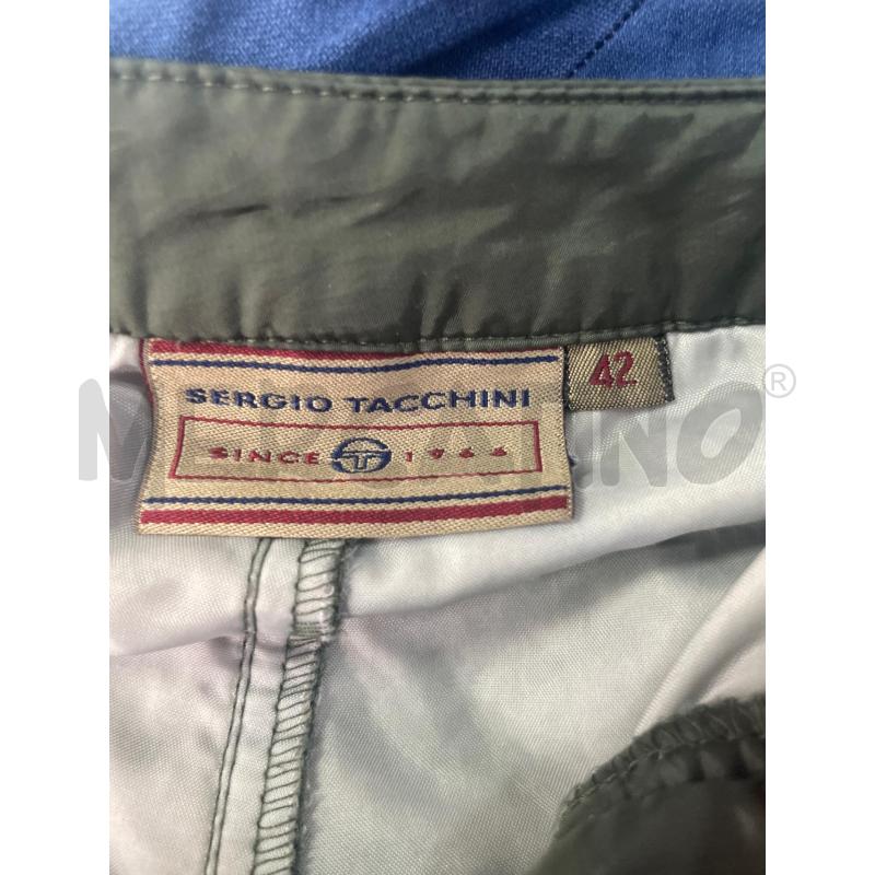 PANTALONE DONNA SERGIO TACCHINI VERDE TESSUTO TECNICO | Mercatino dell'Usato Montesilvano 3