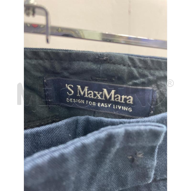 PANTALONE DONNA S'MAX MARA BLU  | Mercatino dell'Usato Montesilvano 2