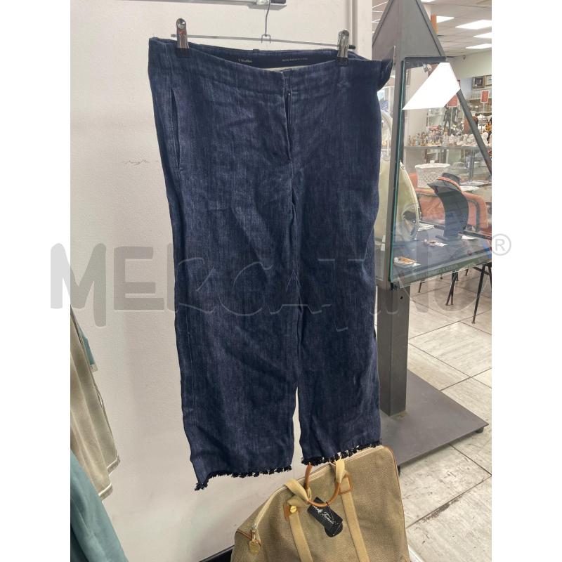PANTALONE DONNA S MAX MARA EFFETTO DENIM  | Mercatino dell'Usato Montesilvano 1