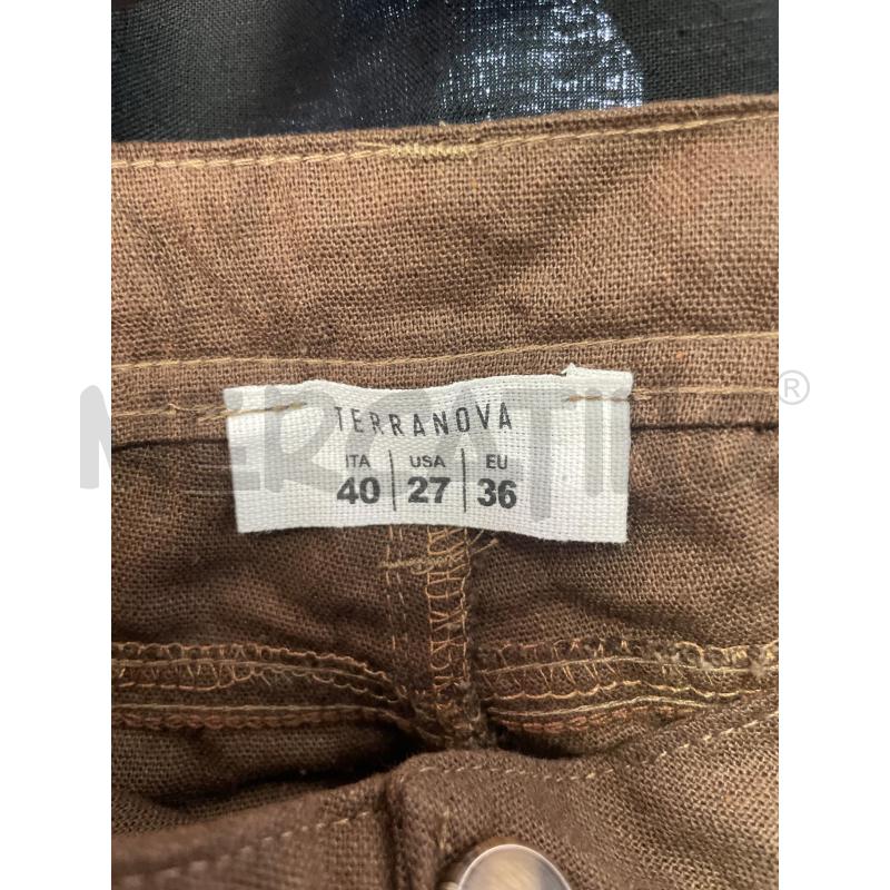 PANTALONE DONNA TERRANOVA MARRO LEGGERO | Mercatino dell'Usato Montesilvano 3