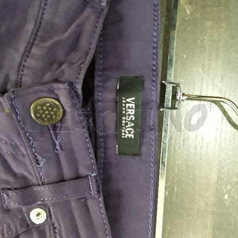 PANTALONE DONNA VERSACE VIOLA | Mercatino dell'Usato Montesilvano 3