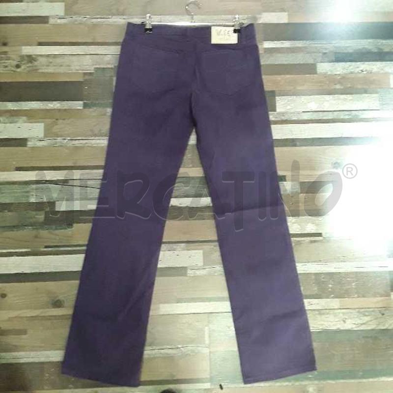 PANTALONE DONNA VERSACE VIOLA | Mercatino dell'Usato Montesilvano 4
