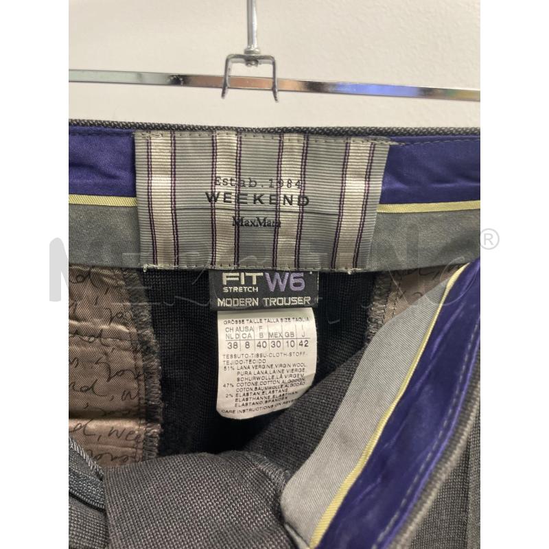PANTALONE DONNA WEEKEND MAX MARA GRIGIO  | Mercatino dell'Usato Montesilvano 2