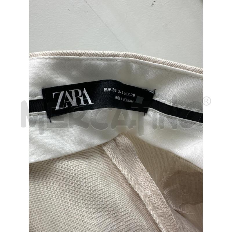 PANTALONE DONNA ZARA BEIGE  | Mercatino dell'Usato Montesilvano 2