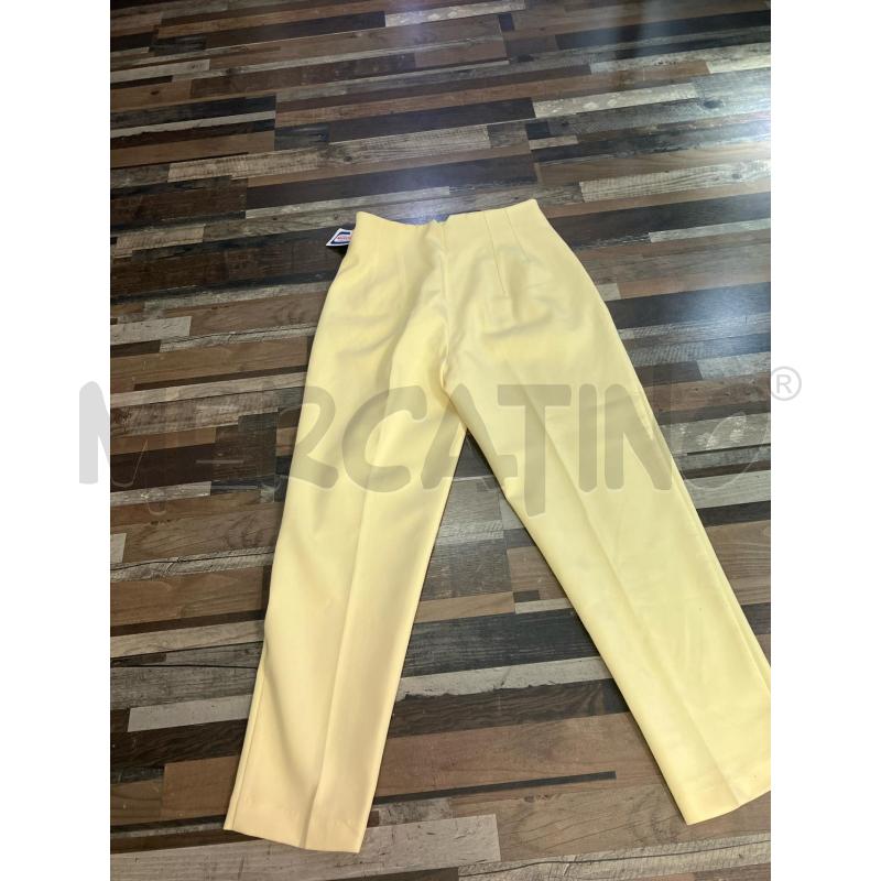 PANTALONE DONNA ZARA GIALLO TG M | Mercatino dell'Usato Montesilvano 3