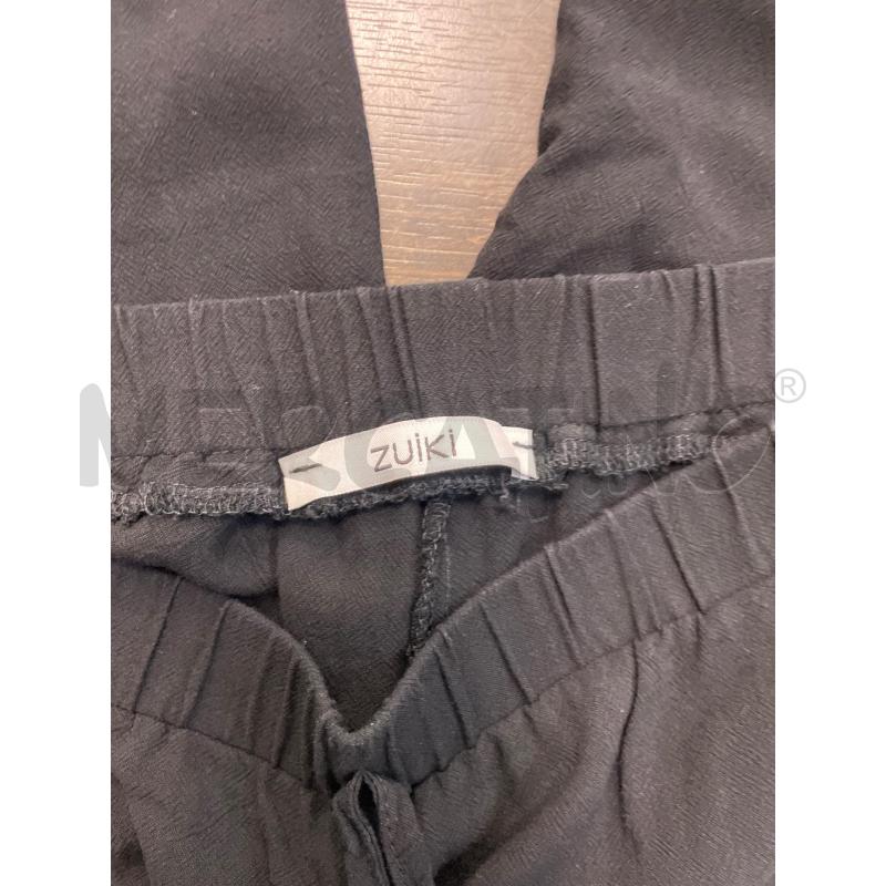 PANTALONE DONNA ZUIKI NERO MORBIDO  | Mercatino dell'Usato Montesilvano 3