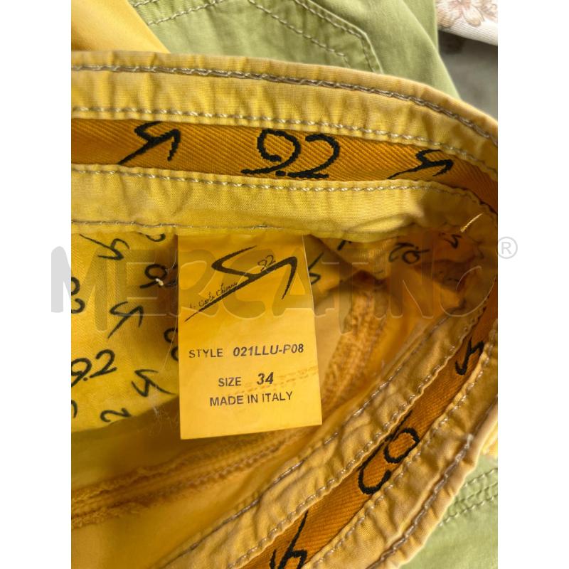 PANTALONE UOMO 9.2 CARLO CHIONNA GIALLI LEGGERI | Mercatino dell'Usato Montesilvano 3