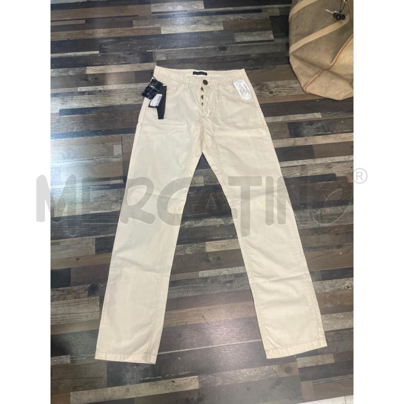PANTALONE UOMO BEIGE MSSIMO REBECCHI TG 48 | Mercatino dell'Usato Montesilvano 1