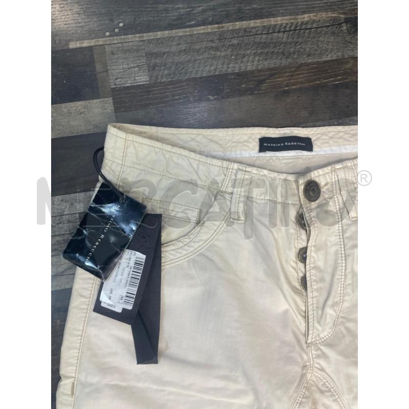 PANTALONE UOMO BEIGE MSSIMO REBECCHI TG 48 | Mercatino dell'Usato Montesilvano 2