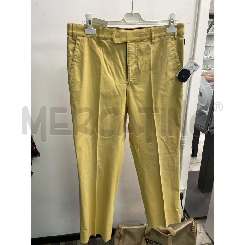 PANTALONE UOMO BUGATTI GIALLI COTONE | Mercatino dell'Usato Montesilvano 1