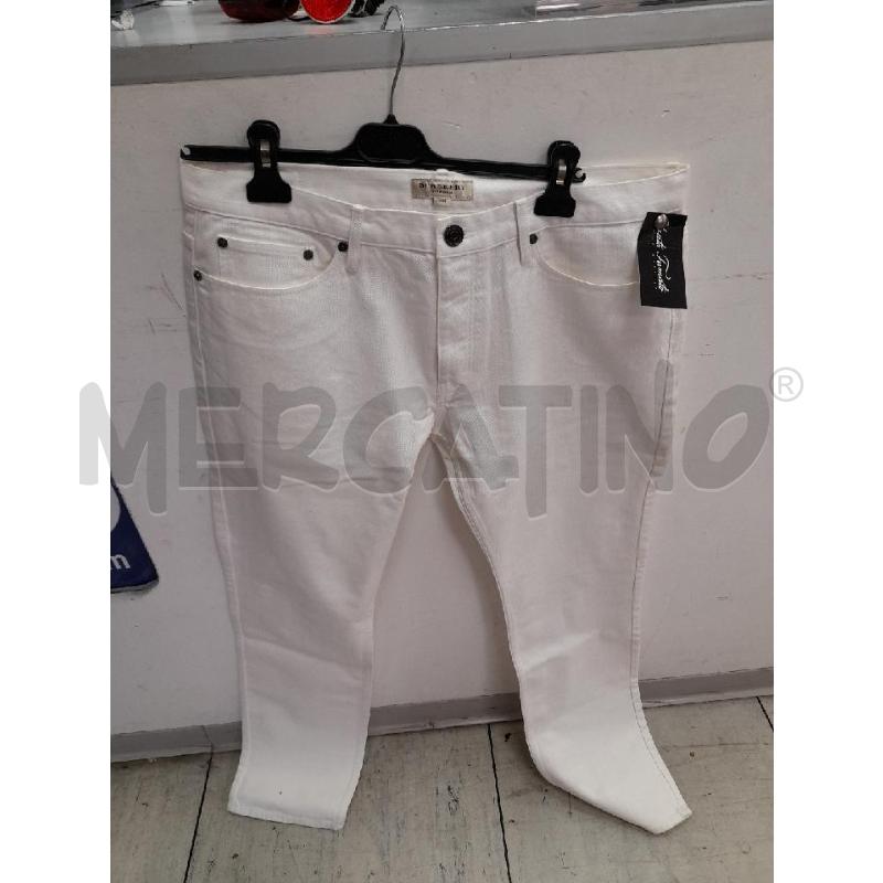 PANTALONE UOMO BURBERRY BIANCO TGB36 | Mercatino dell'Usato Montesilvano 1