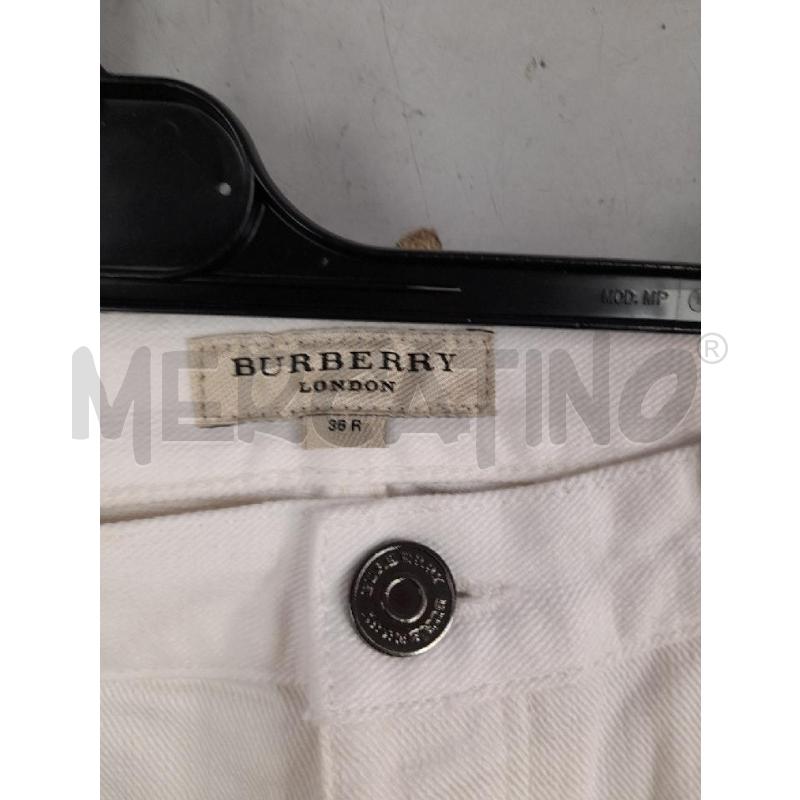PANTALONE UOMO BURBERRY BIANCO TGB36 | Mercatino dell'Usato Montesilvano 3