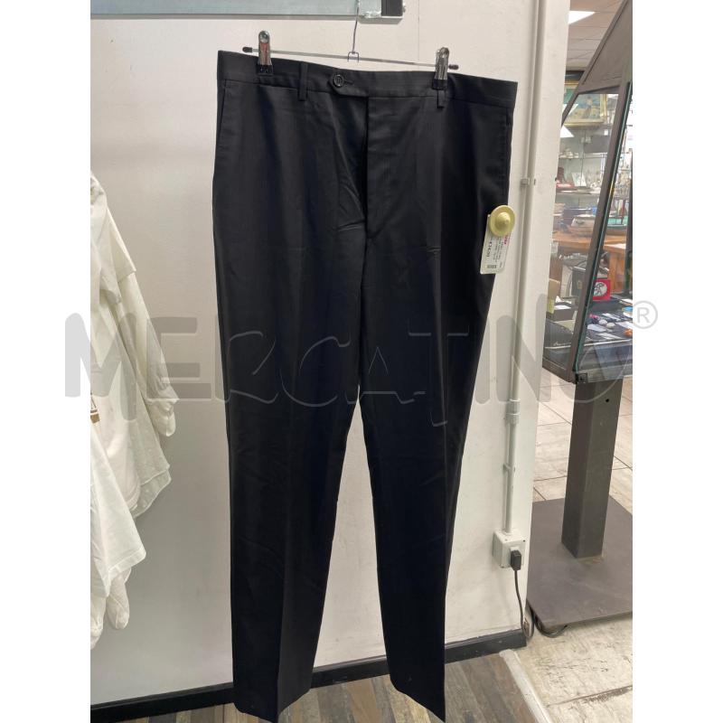 PANTALONE UOMO CARLO PIGNATELLI NERI GESSATI | Mercatino dell'Usato Montesilvano 1