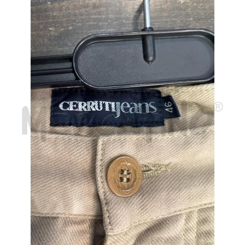 PANTALONE UOMO CERRUTI JEANS BEIGE  | Mercatino dell'Usato Montesilvano 2