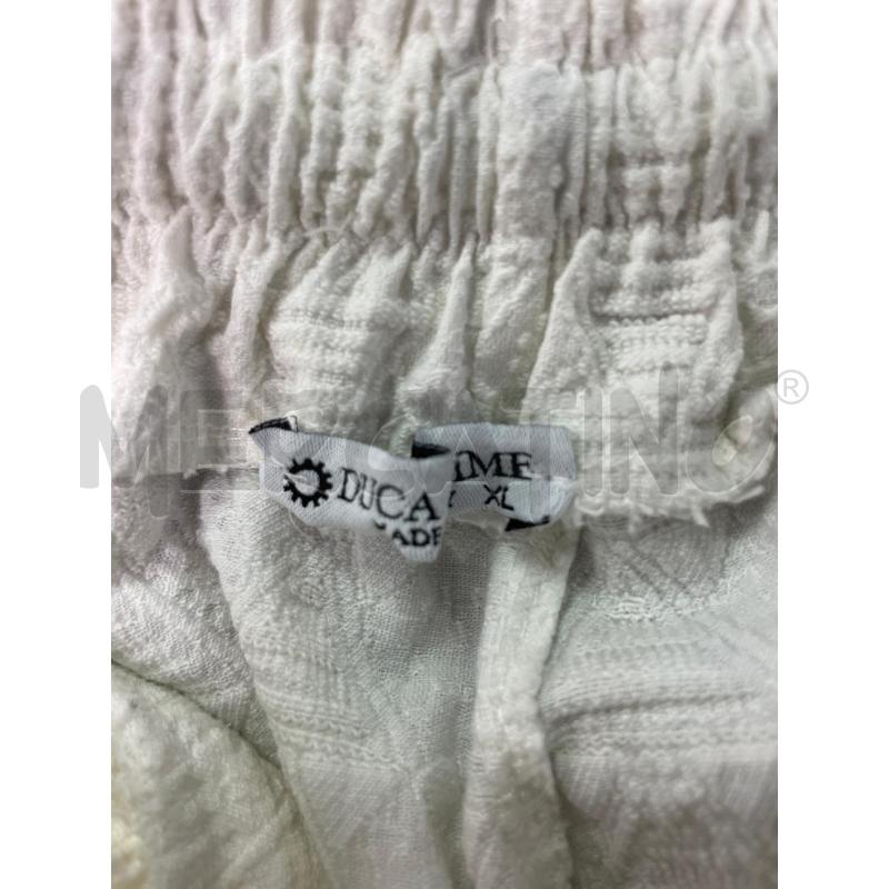 PANTALONE UOMO DUCA HOMME BIANCO FANTASIA RILIEVO | Mercatino dell'Usato Montesilvano 3