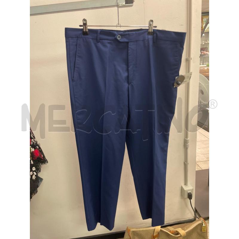 PANTALONE UOMO GIANFRANCO CENCI TAGLIO SARTORIALE BLU | Mercatino dell'Usato Montesilvano 1