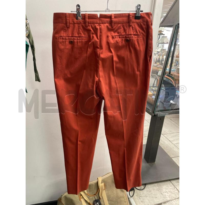 PANTALONE UOMO GRITTI BY ERMENEGILDO ZEGNA ARANCIO | Mercatino dell'Usato Montesilvano 2