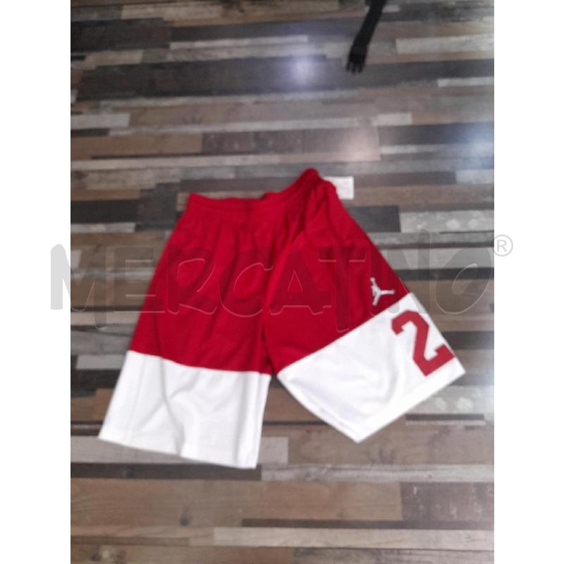 PANTALONE UOMO JORDAN BIANCO ROSSO TG M | Mercatino dell'Usato Montesilvano 1