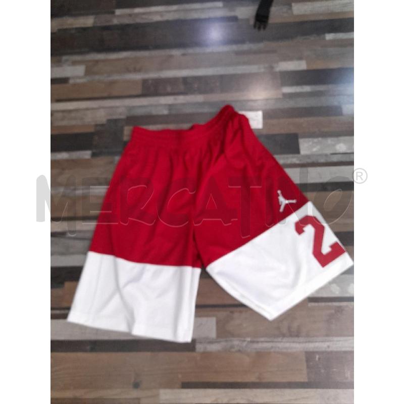 PANTALONE UOMO JORDAN BIANCO ROSSO TG M | Mercatino dell'Usato Montesilvano 2