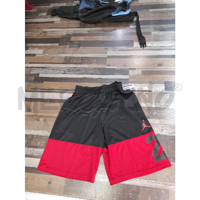 PANTALONE UOMO NERO ROSSO JORDAN TG M  | Mercatino dell'Usato Montesilvano 1