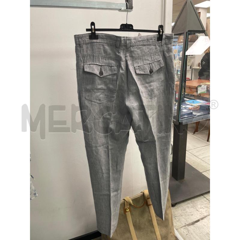 PANTALONE UOMO NEXT GRIGIO LEGGERO LINO | Mercatino dell'Usato Montesilvano 2