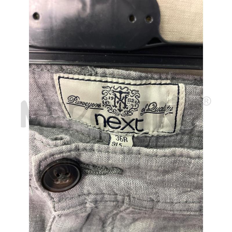 PANTALONE UOMO NEXT GRIGIO LEGGERO LINO | Mercatino dell'Usato Montesilvano 3