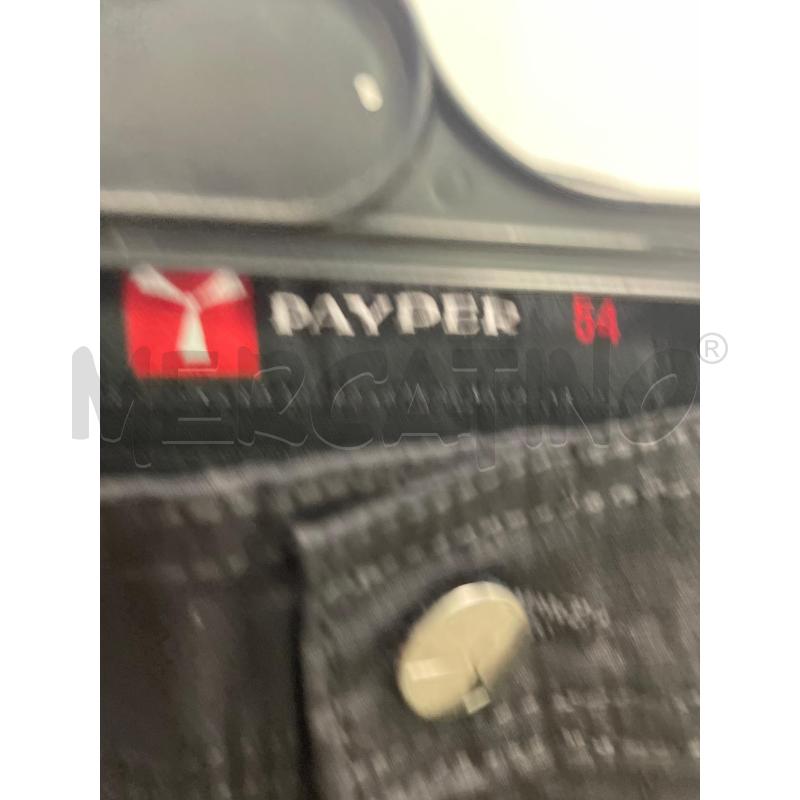 PANTALONE UOMO PAYPER NERO  | Mercatino dell'Usato Montesilvano 2