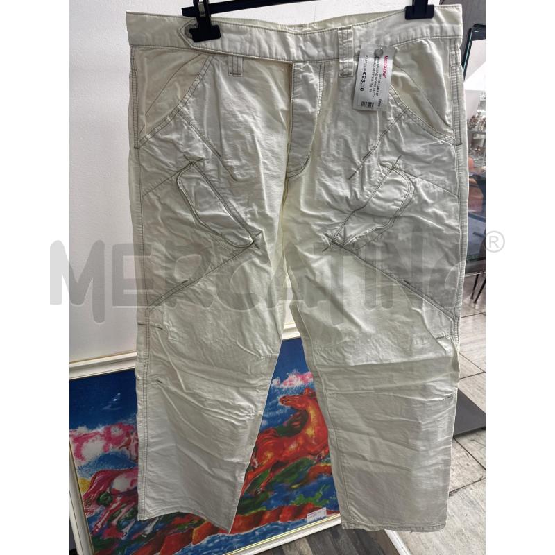 PANTALONE UOMO SIXTY BIANCO ESTIVO | Mercatino dell'Usato Montesilvano 1