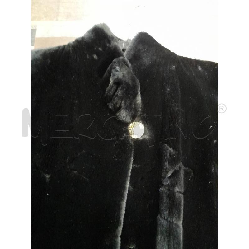 PELLICCIA ECOLOGICA NERA ALESSANDRA  | Mercatino dell'Usato Montesilvano 4