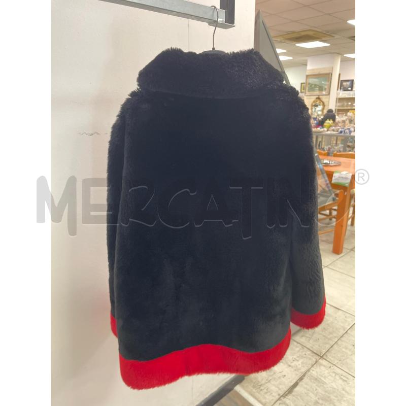 PELLICCIA TEDDY GIANFRANCO FERRE ROSSA NERA | Mercatino dell'Usato Montesilvano 3