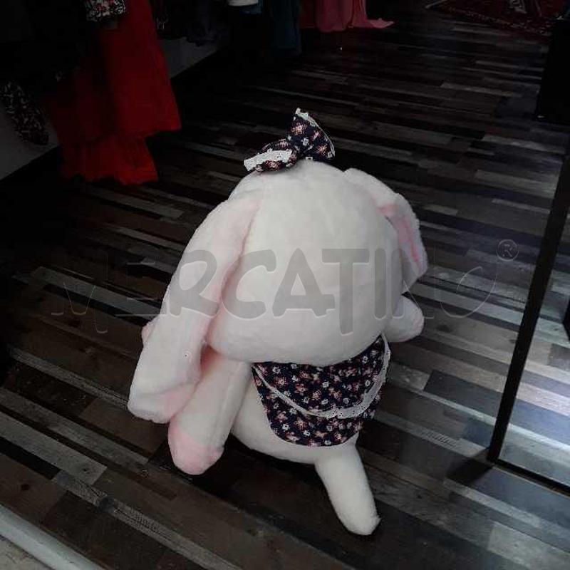 PELUCHE GIGANTE ROSA BIANCO CANE  | Mercatino dell'Usato Montesilvano 2