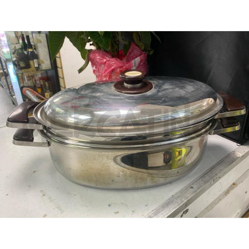 PENTOLA OVALE DOPPIA INOX COFFRET IMS | Mercatino dell'Usato Montesilvano 1