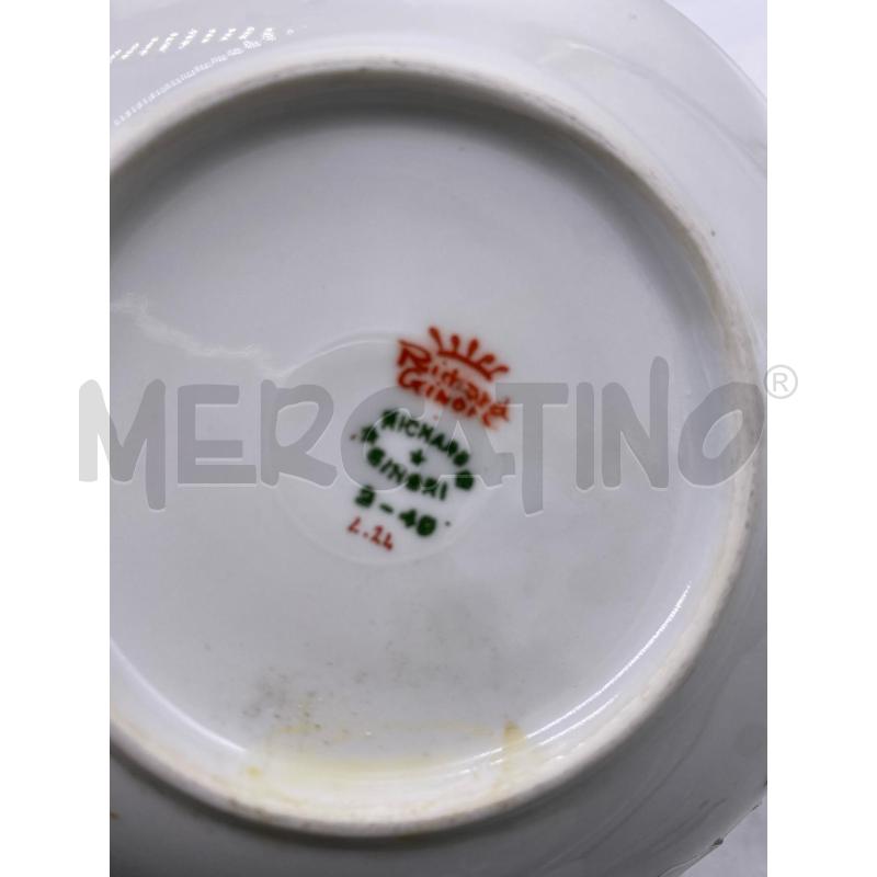 PIATTINO RICHARD GINORI 13CM ANNI '40 | Mercatino dell'Usato Montesilvano 3