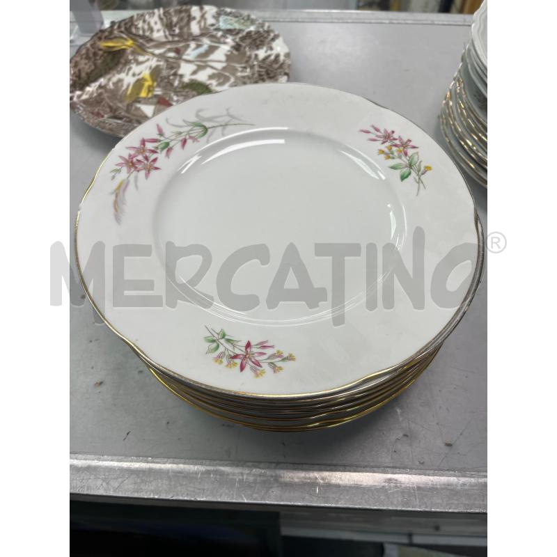 PIATTI FIORELLINI STELLE GINORI S | Mercatino dell'Usato Montesilvano 1