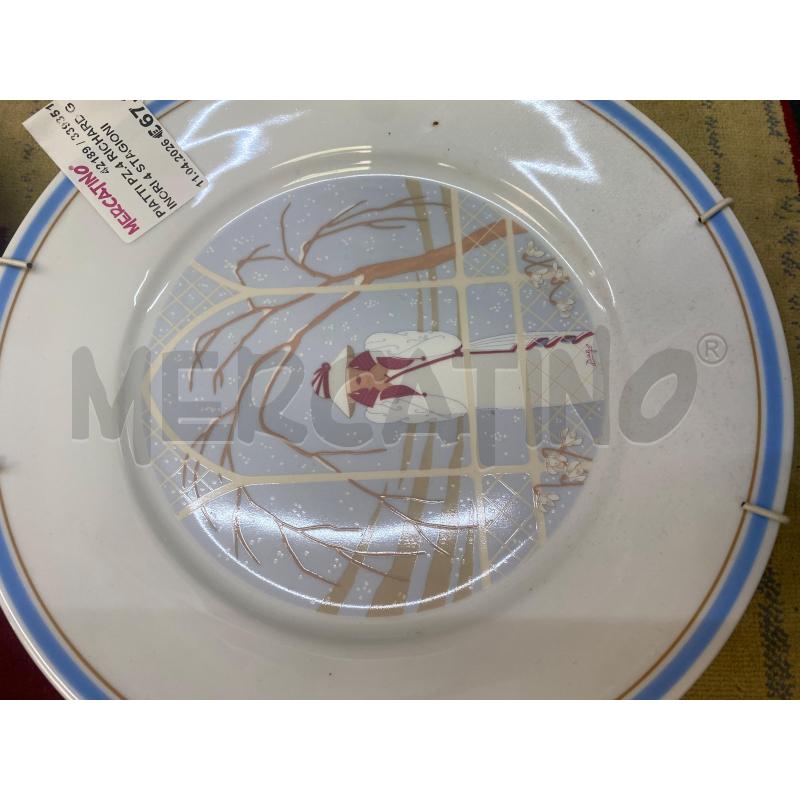 PIATTI PZ.4 RICHARD GINORI 4 STAGIONI  | Mercatino dell'Usato Montesilvano 3