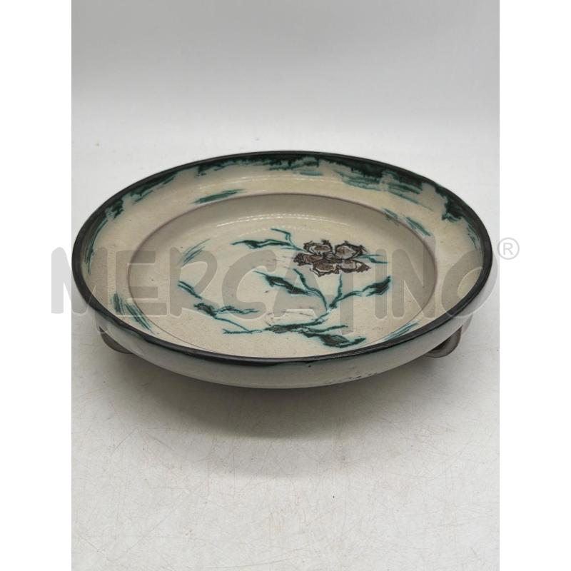 PIATTO CERAMICA FIORE 23,5CM | Mercatino dell'Usato Montesilvano 1