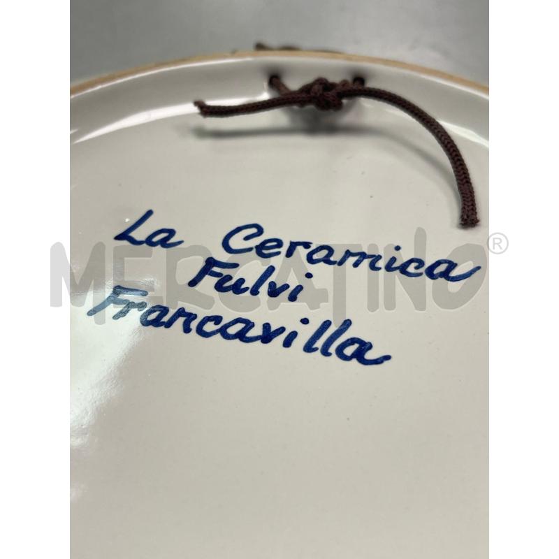 PIATTO CERAMICA FULVI SCHUDO | Mercatino dell'Usato Montesilvano 2