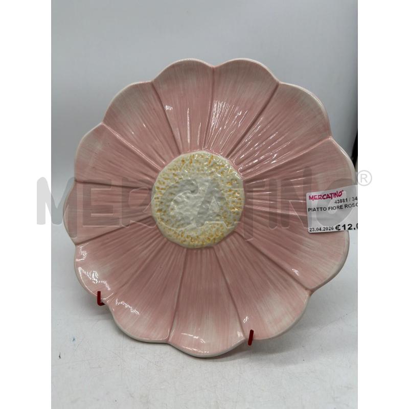 PIATTO FIORE ROSCHER | Mercatino dell'Usato Montesilvano 1