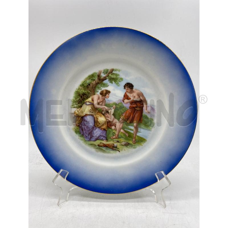 PIATTO GINORI 25CM ANNI '30/40 DECORO MITOLOGICO PRESENTA SUL RETRO PICCOLA SBECCATURA | Mercatino dell'Usato Montesilvano 1